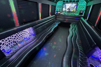 Longmont Limo Bus Interior