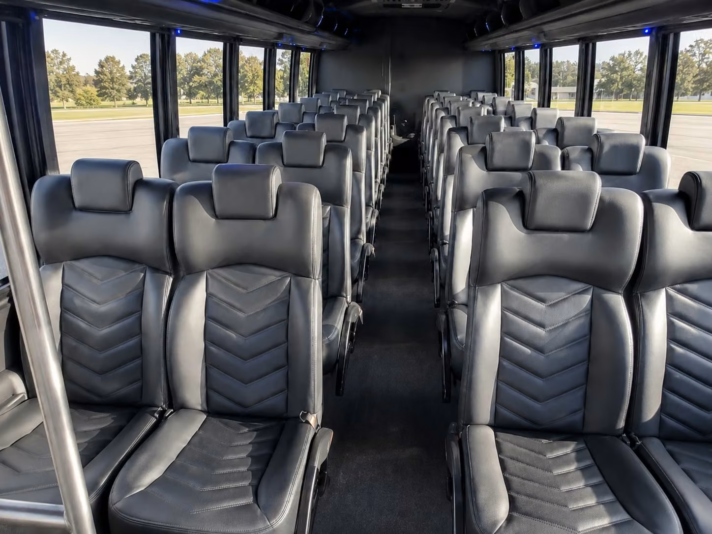 18 passenger minibus inside
