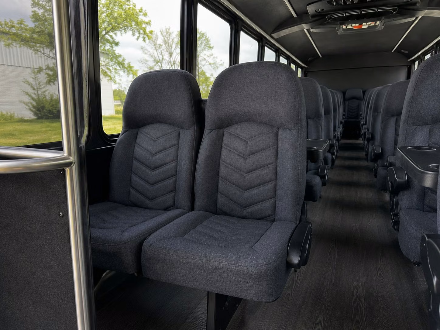 18 passenger minibus interior