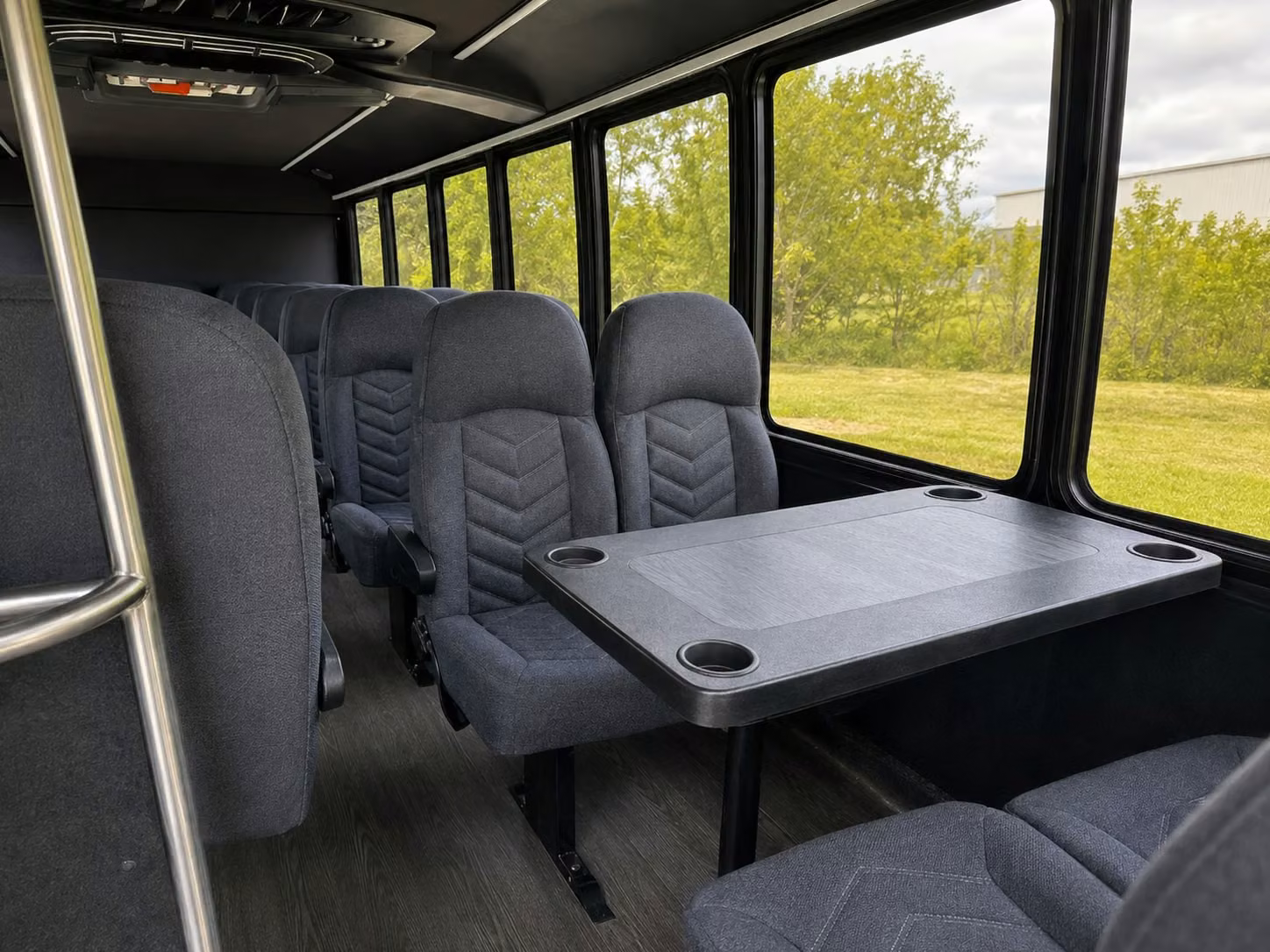 20 passenger minibus inside