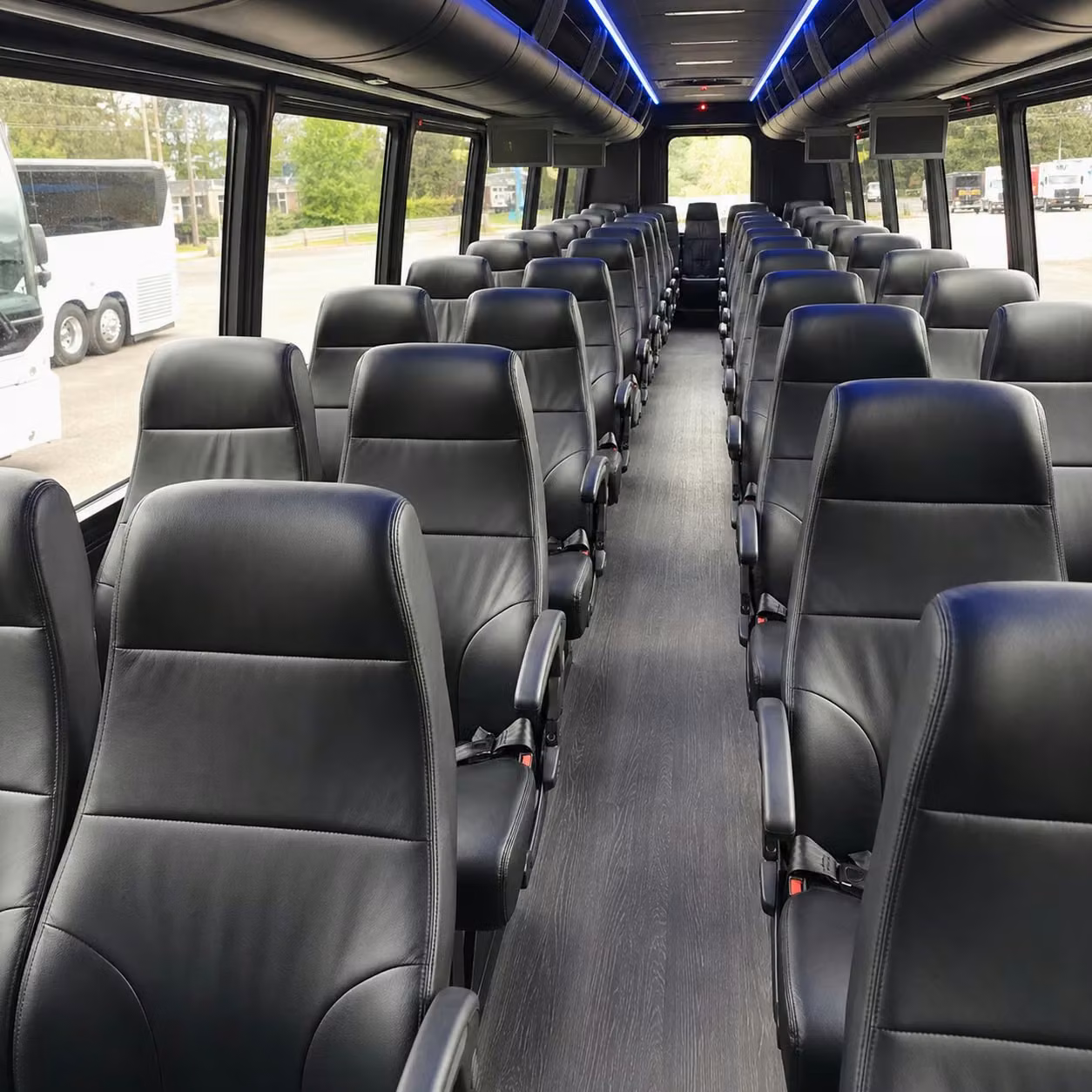 30 passenger minibus interior