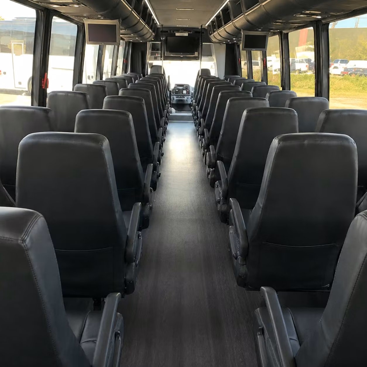 35 passenger minibus interior