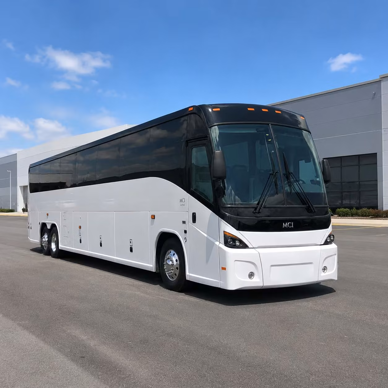 56 passenger charter bus