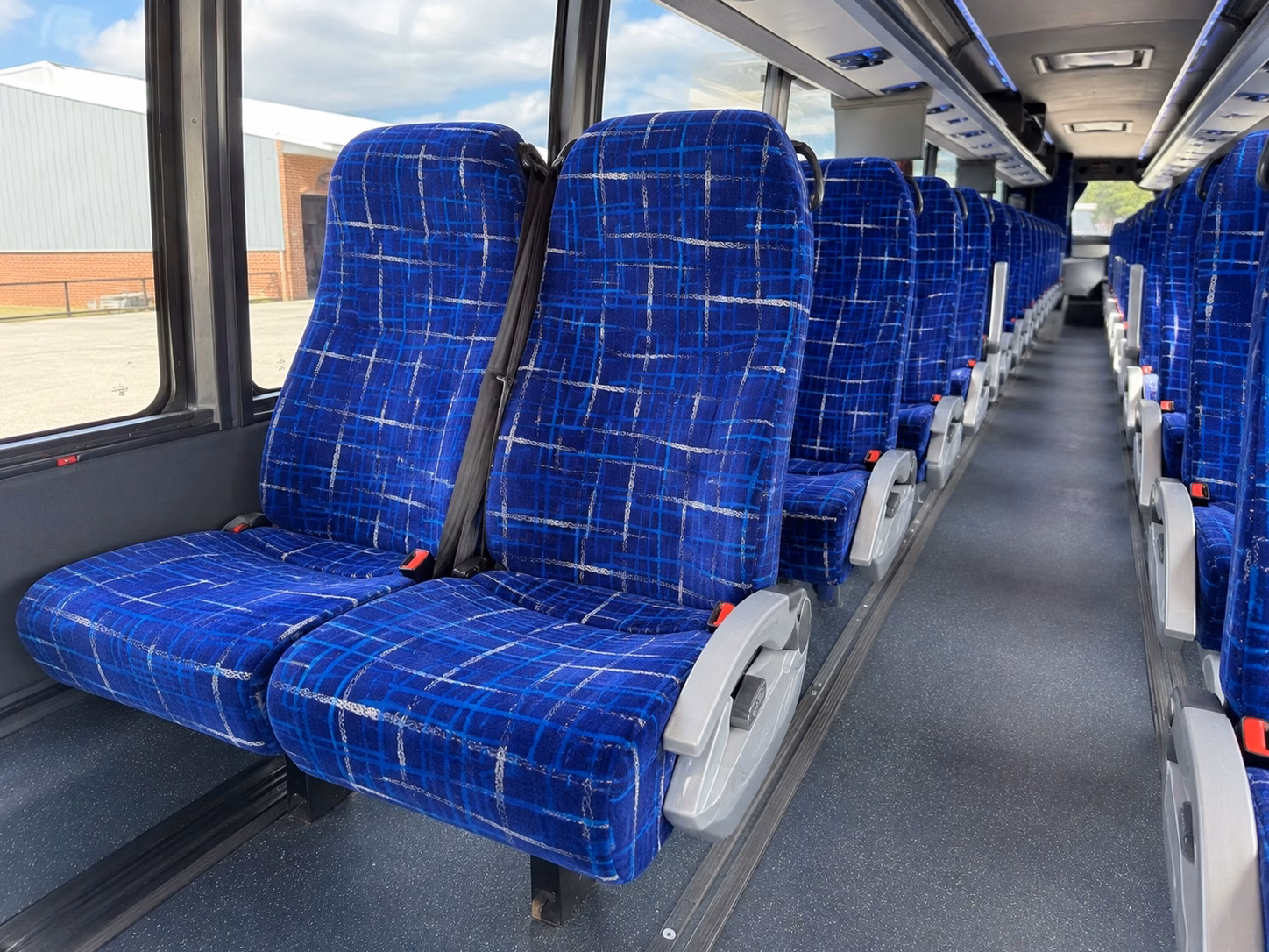 longmont charter bus interior