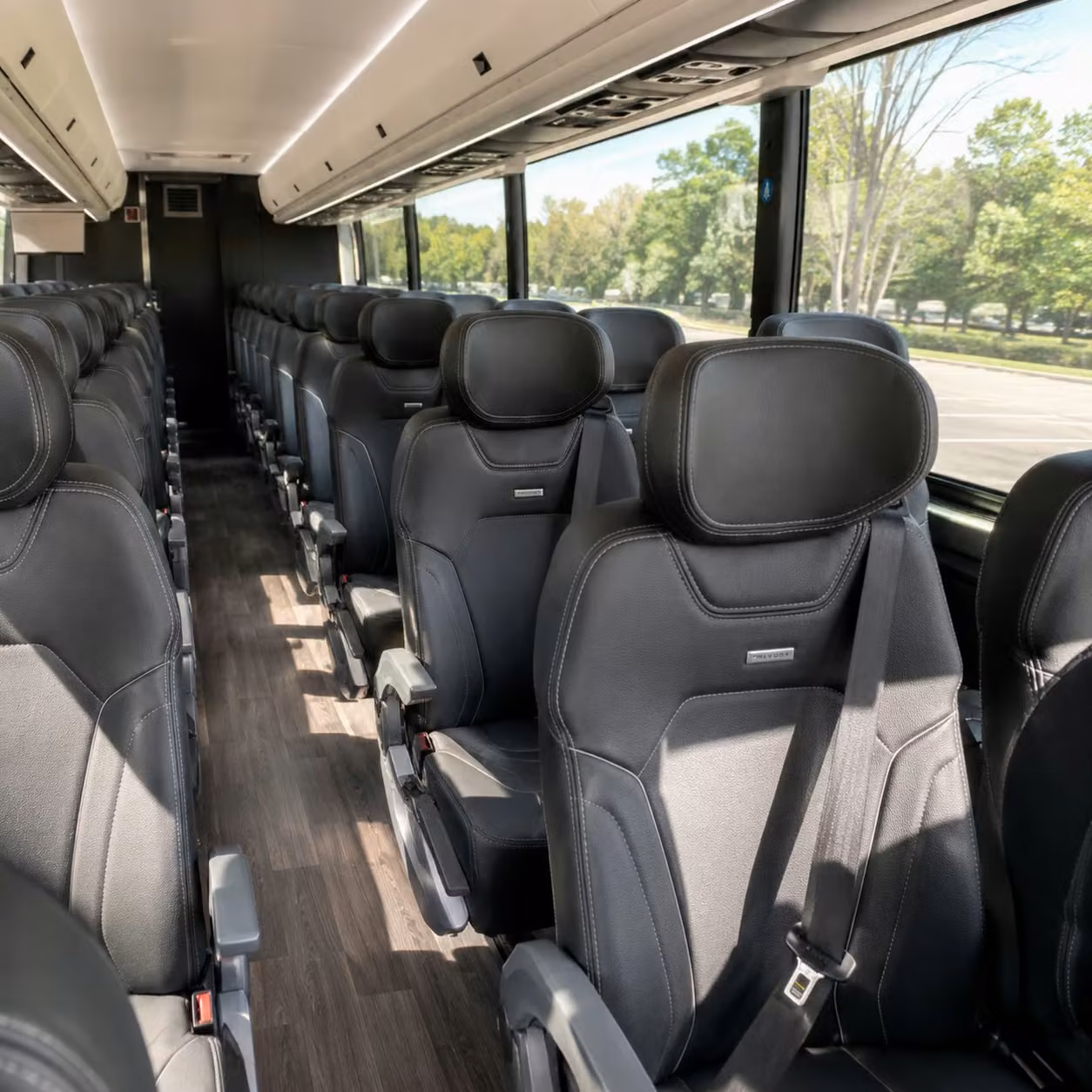 longmont charter bus rental inside