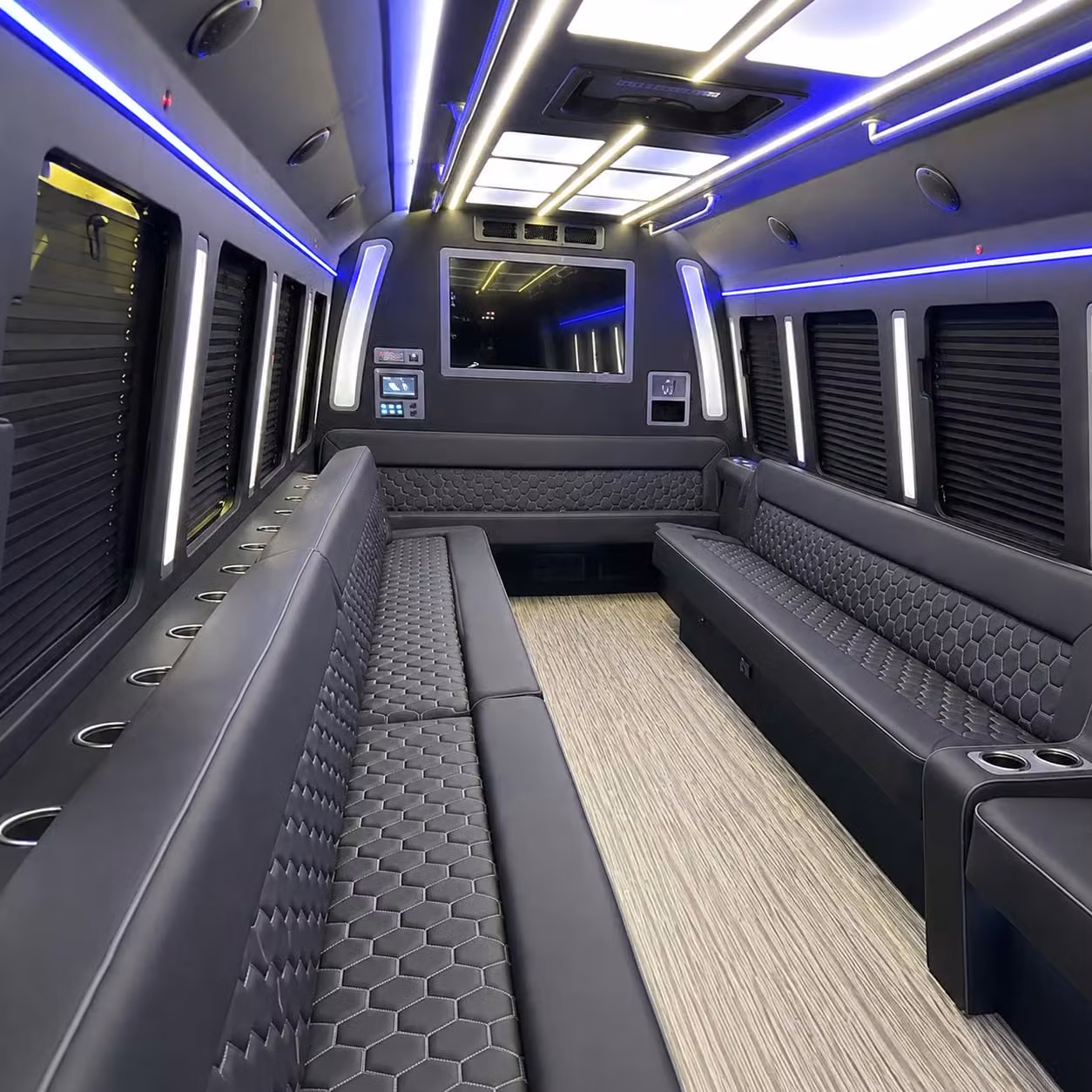 party bus interior