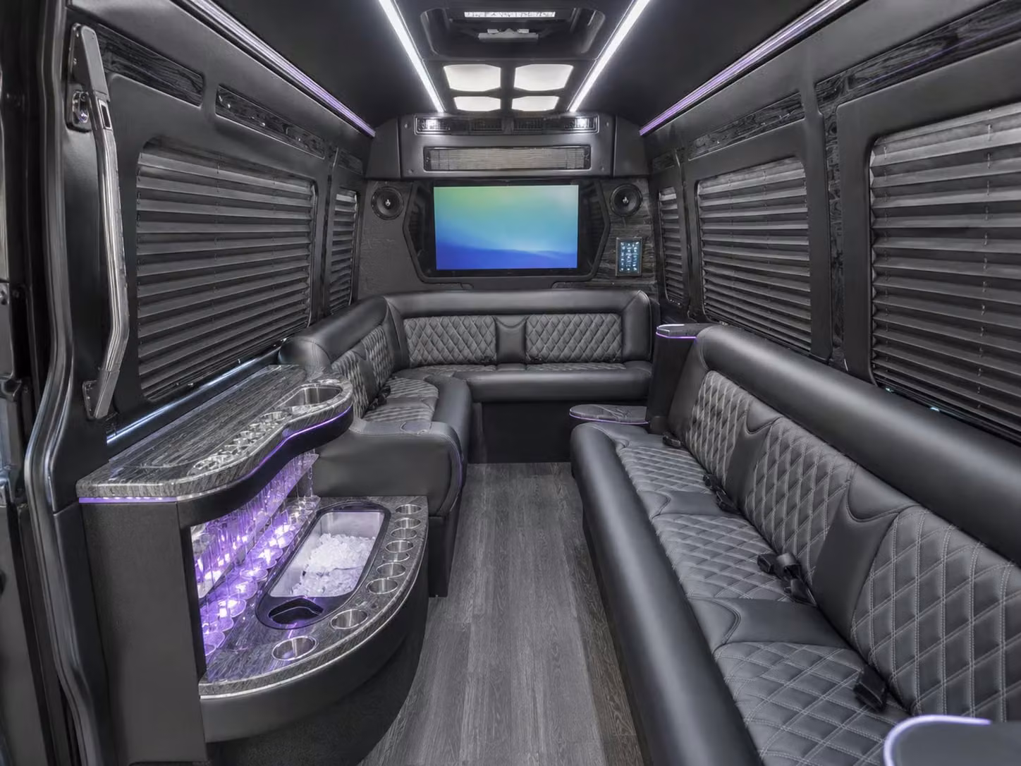 sprinter limousine inside