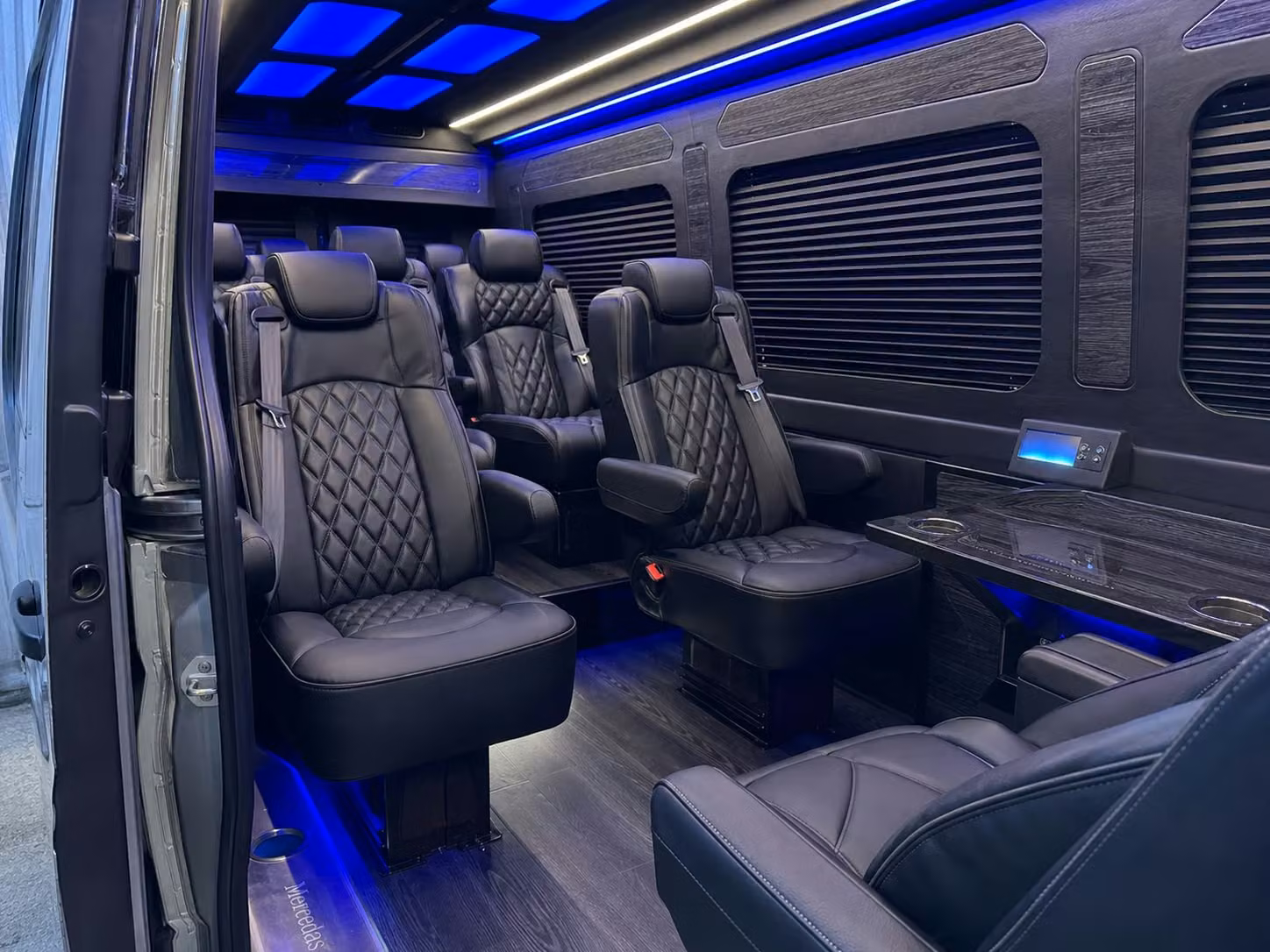 sprinter van transportation for groups and events across longmont