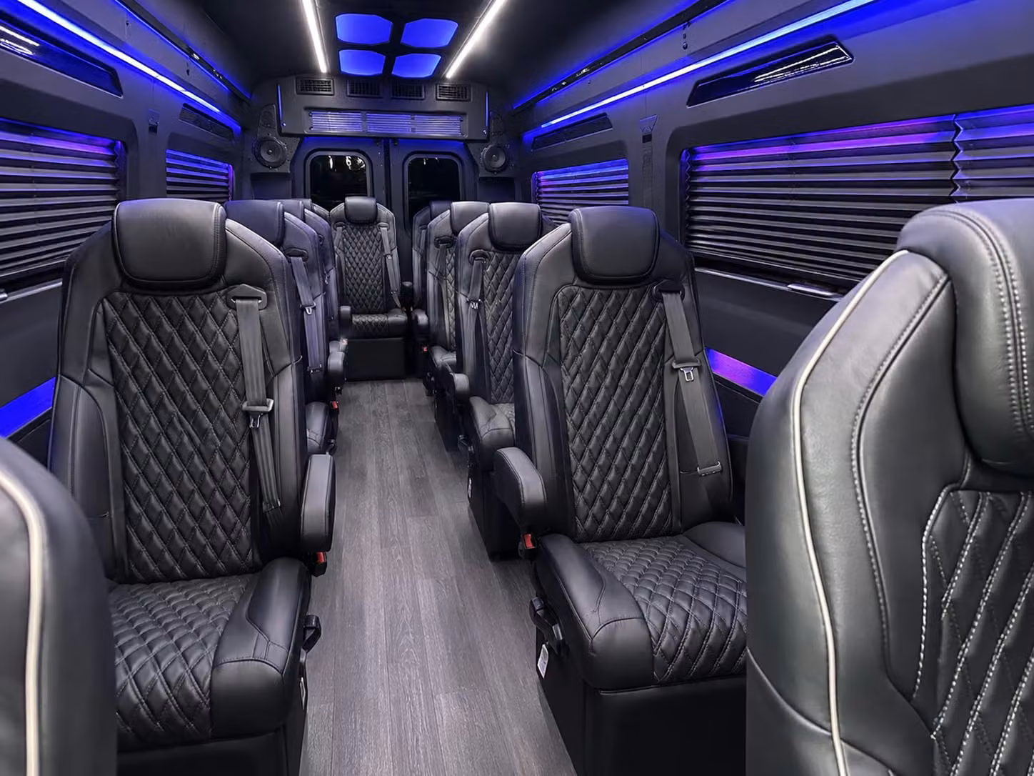 sprinter van with driver interior