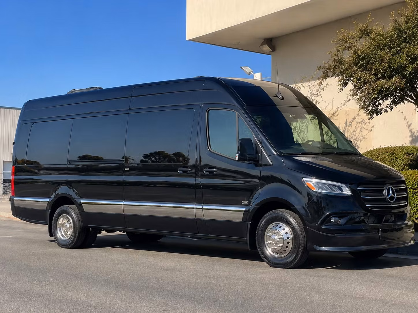 sprinter van with driver